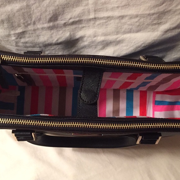 NWOT Kate Spade Black Saffiano Shoulder Bag / Tote - Picture 3 of 8